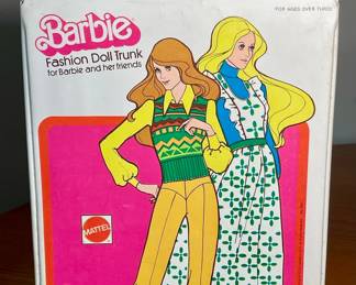 1975 Mattel Barbie trunk.