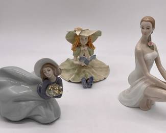 McWilliams and Lladro figurines.