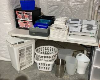 Tons of containers for organizing