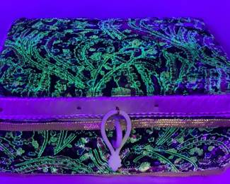 Glowing Plush Fabric Jewelry Box