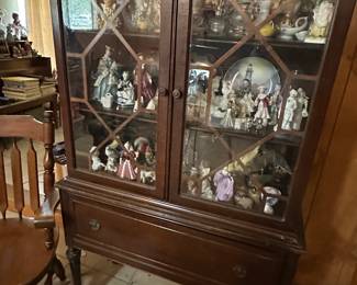antique china cabinet