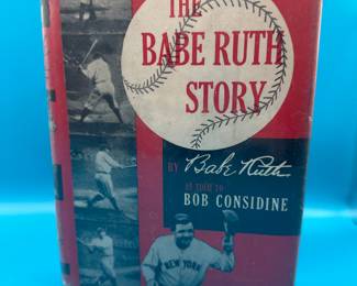 1. Autographed Babe Ruth Book
$9985