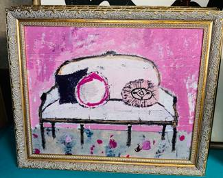 PRICE:$20.00 EACH-FRAMED SOFA PICTURES
