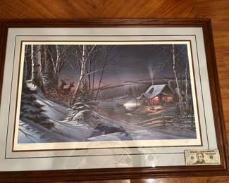 "Evening With Friends" - Terry Redlin signed & #