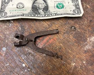 Civil War era .34 caliber pistol bullet mold