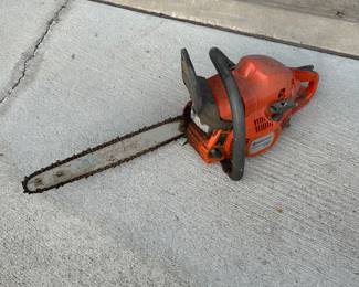 Husqvarna 445 chain saw.