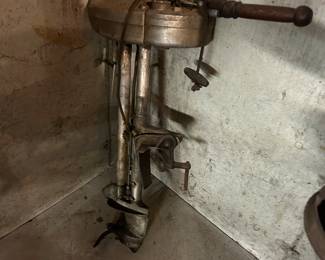 Evinrude elto, outdoor boat motor.