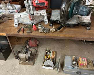A couple of 10 inch miter saws