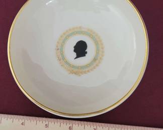 Lenox George Washington Footed Bowl Numbered