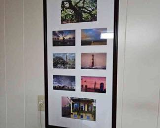 Charleston Prints Framed and Matted