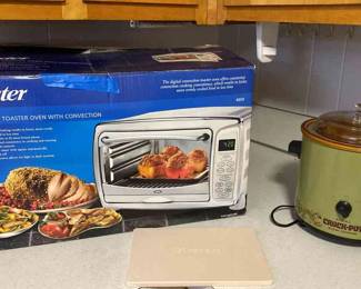 Convection Toaster Oven and Crock Pot