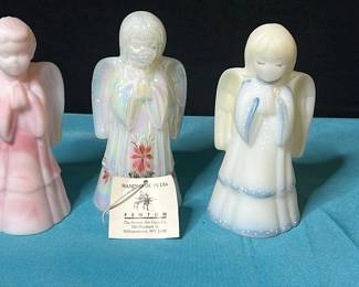 Fenton Angel Figurines