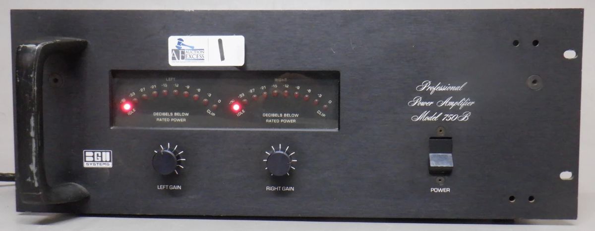 BGW 750B PROFESSIONAL POWER AMP