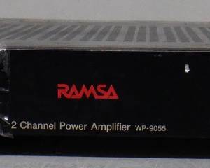 RAMSA 2 CHANNEL POWER AMP WP-9055