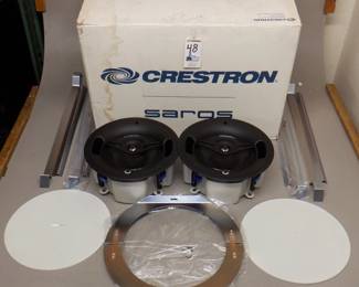 CRESTRON IC8L-PT SPEAKERS IN ORIGINAL BOX