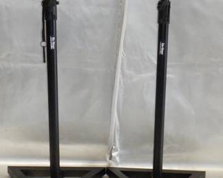 LOT OF 2 ON STAGE STANDS ADJUSTABLE