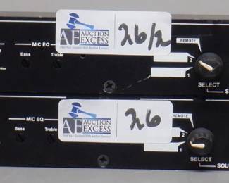 LOT OF 2 JBL SOUNDZONE Z21S PAGING PROCESSOR	
