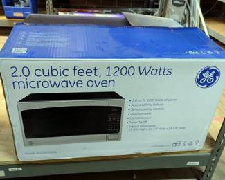 GE 2.0 Cubic Feet 1200 Watt Microwave Oven, Model JES2051SNSS