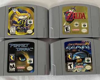 The Legend Of Zelda, Jet Force, Perfect Dark Buck Bumble Nintendo 64 Games