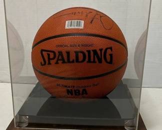 NBA Autographed Basketball John Havlicek, Jack Goose Givens, Artis Gilmore,  More 