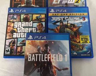 Sony PS4 Games Featuring Call Of Duty Black Ops 3, Battlefield 1, GTA 5 And More