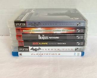 Sony PlayStation 3 Games The Beatles, Batman, And More 