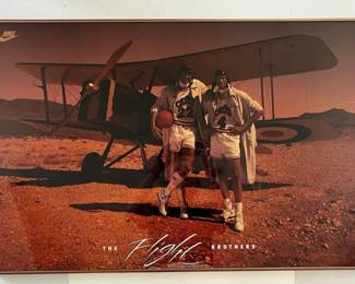 The Flight Brothers Framed Vintage Poster 