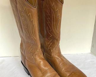 Old West Leather upper Boots Mens Size 11 