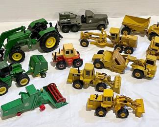 John Deere, Caterpillar, More Toy Tractors