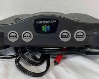 Gray Nintendo 64 System