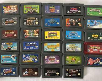 Gameboy Games Featuring Pokemon Ruby Version, Kirby, Mario Vs Donkey Kong And More
