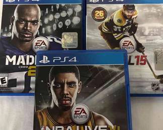 Sony PS4 Games Featuring NHL 16, NBA Live 14, Madden NFL 25 More 