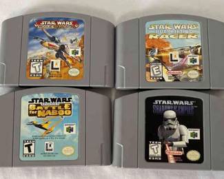 Star Wars Nintendo 64 Game Bundle 