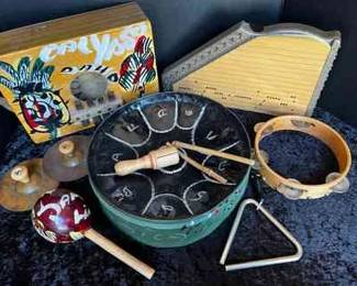 Lap Harp, Steel Tongue Drum, And More Instruments 