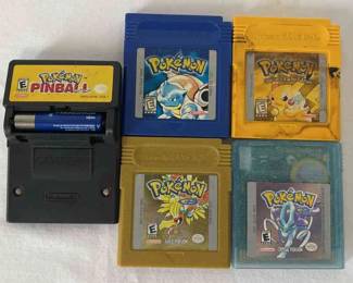 5 Pokemon Gameboy Games Featuring Crystal Version  Gold Version