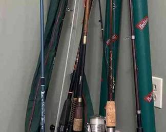 Fishing Rods And Reels Shakespeare, Eagle Claw, Copperhead And More 