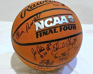 University of Dayton Autographed Basketball
