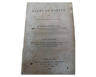 "The Works of Horace" by Charles Anthon, LL.D. 1849