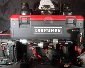 Set Of Craftsman Power Tools 19.2 Volt