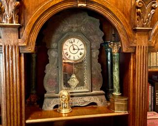 Antique shelf clock