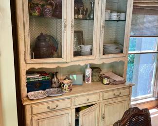 French country style hutch