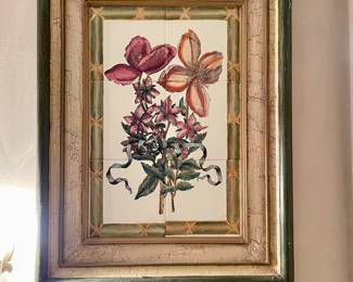 Ceramic tile painting