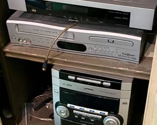 Stereo and DVD electronics
