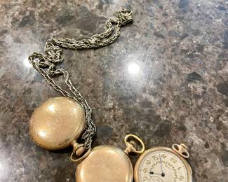 Antique pocket watches