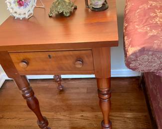Pair of early american side tables