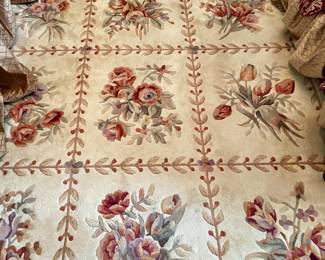 Needle point carpet