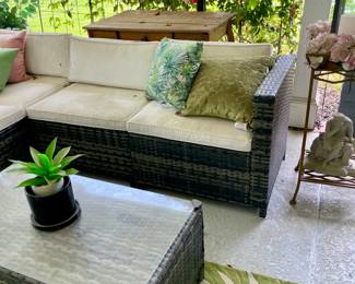 Outdoor sofa set