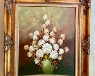 Still life flower arrangement