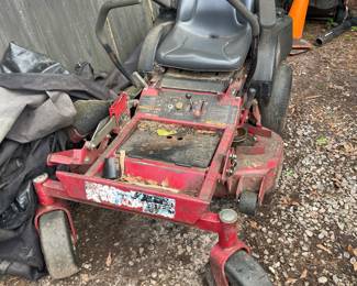 This is the older Toro. The older mower is about 5 years old Toro zero turn Z334 Z-Master model 74408  34” deck 19hp engine with 1262.3 hours is $1000 or best offer It runs 