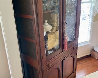 Eastlake style antique pie safe.